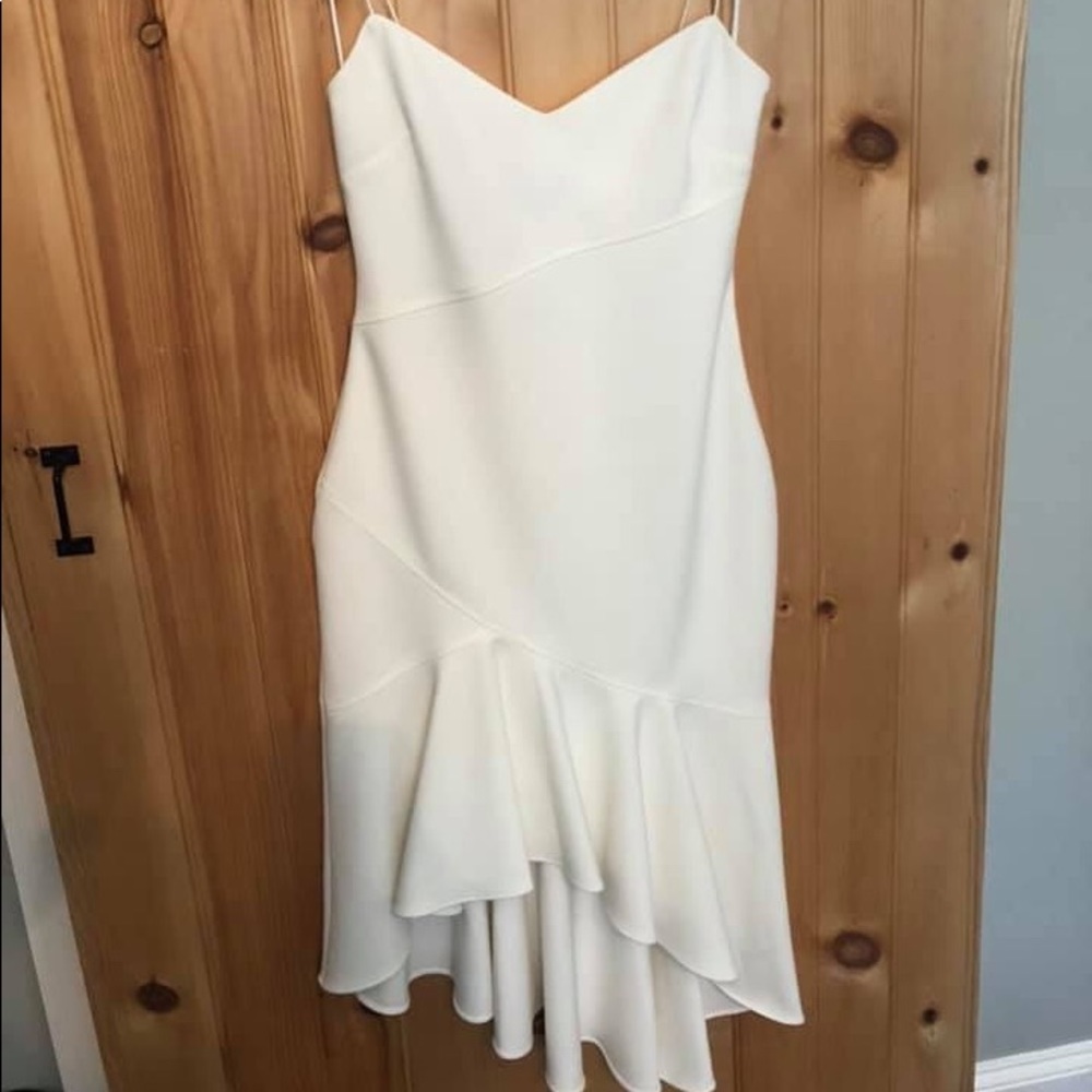 White formal or semi formal dress!